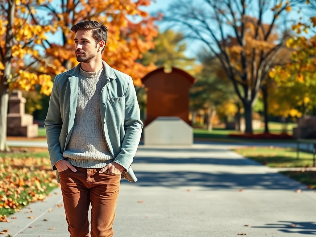 sitefix.ro | Pantaloni maro și sacouri sport: idei de asortare